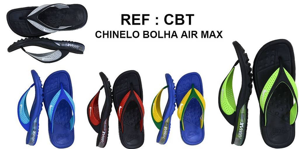 Grade Fechada 12 Pares – Chinelo Nike Eva Bolha – Ref: CBT